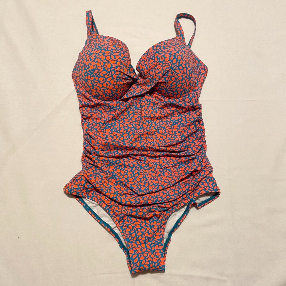 Moontide Wrap U/W Bathing Suit One Piece Womens Size 10 34F